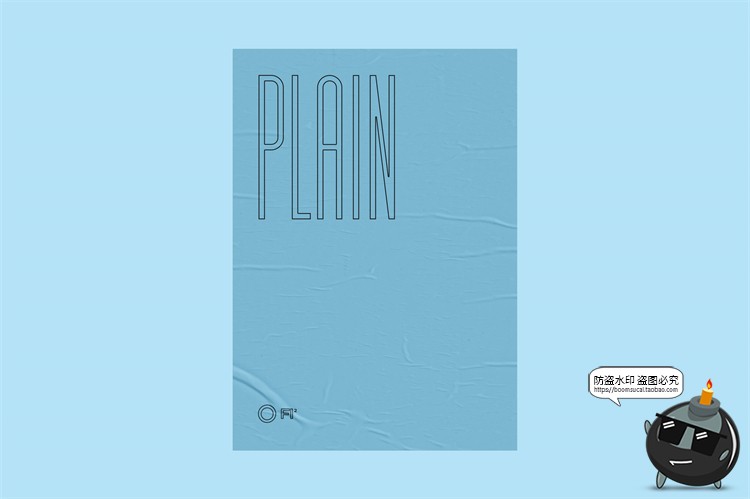 图片[29]-自然褶皱胶合海报广告智能贴图效果展示mockup样机PSD模板PS素材-设计猿