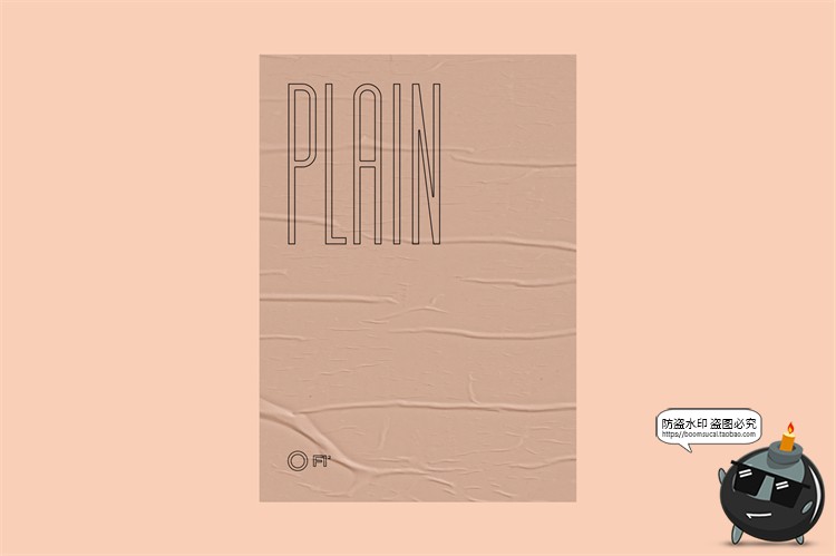 图片[30]-自然褶皱胶合海报广告智能贴图效果展示mockup样机PSD模板PS素材-设计猿