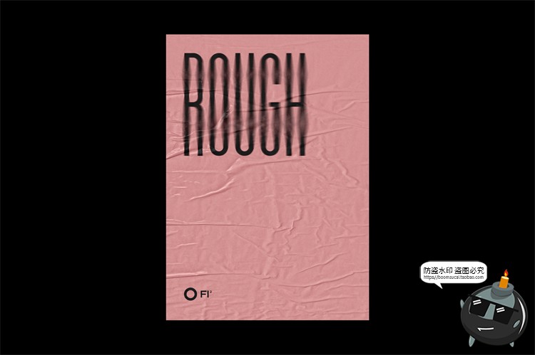 图片[42]-自然褶皱胶合海报广告智能贴图效果展示mockup样机PSD模板PS素材-设计猿