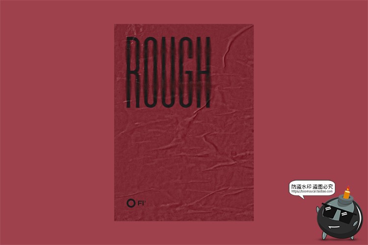 图片[44]-自然褶皱胶合海报广告智能贴图效果展示mockup样机PSD模板PS素材-设计猿