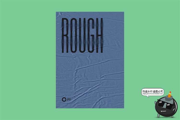 图片[47]-自然褶皱胶合海报广告智能贴图效果展示mockup样机PSD模板PS素材-设计猿