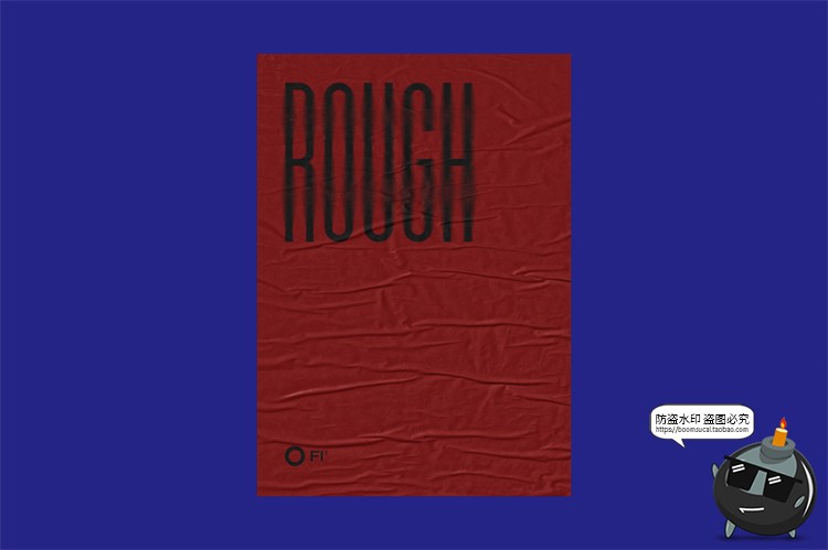 图片[48]-自然褶皱胶合海报广告智能贴图效果展示mockup样机PSD模板PS素材-设计猿