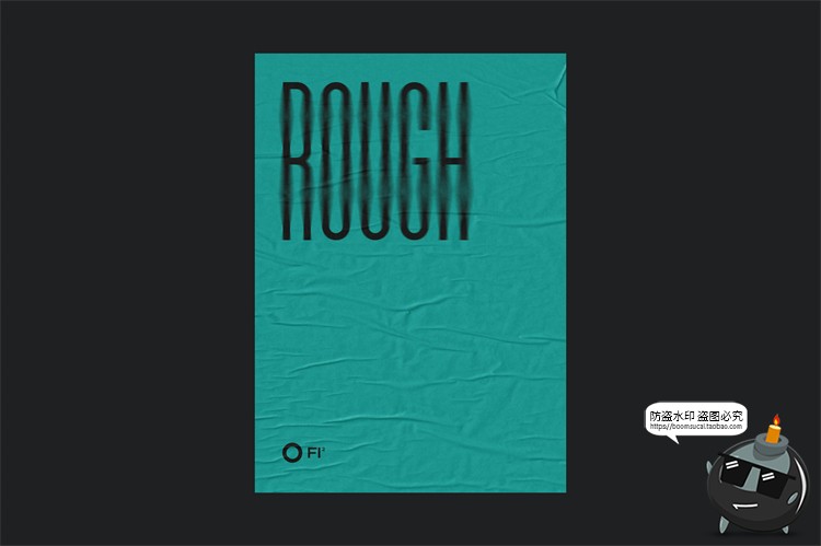 图片[51]-自然褶皱胶合海报广告智能贴图效果展示mockup样机PSD模板PS素材-设计猿