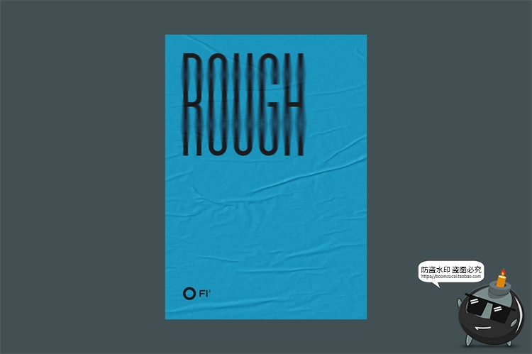 图片[53]-自然褶皱胶合海报广告智能贴图效果展示mockup样机PSD模板PS素材-设计猿