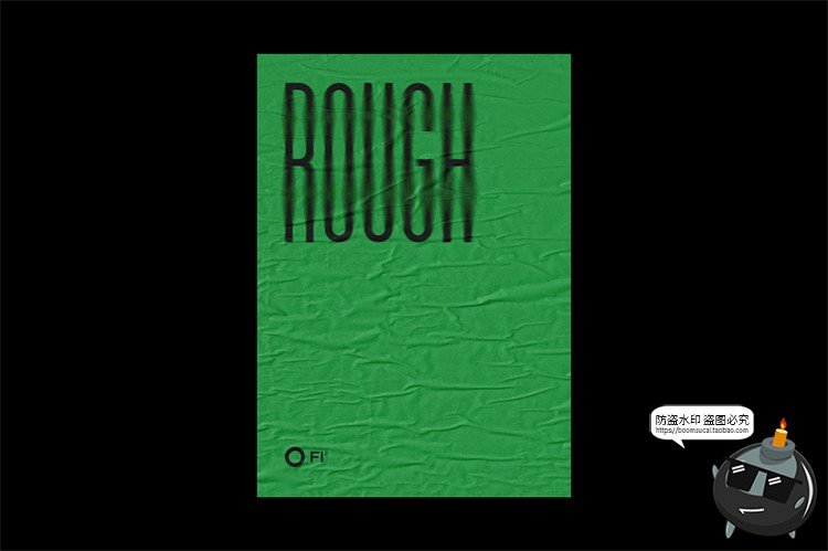 图片[54]-自然褶皱胶合海报广告智能贴图效果展示mockup样机PSD模板PS素材-设计猿