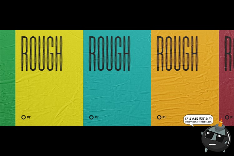 图片[59]-自然褶皱胶合海报广告智能贴图效果展示mockup样机PSD模板PS素材-设计猿