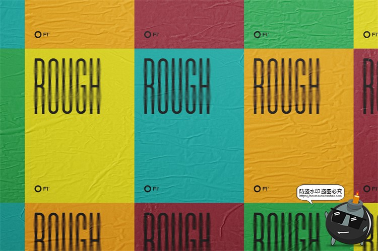 图片[60]-自然褶皱胶合海报广告智能贴图效果展示mockup样机PSD模板PS素材-设计猿