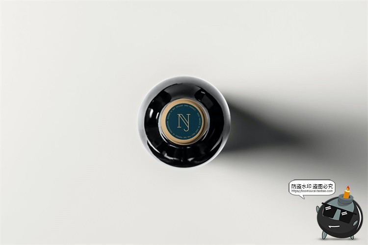 葡萄酒香槟红酒送礼礼品手提袋智能贴图mockup样机PSD模版PS素材-设计猿