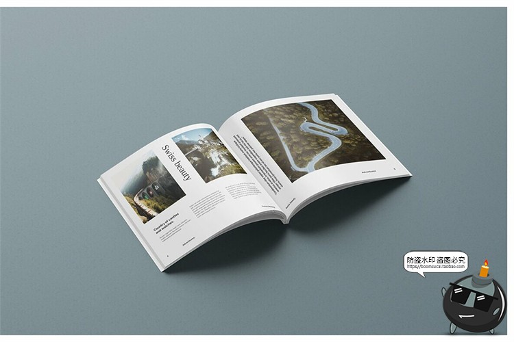 图片[17]-画册杂志书籍手册样机场景模拟效果mockup智能贴图PSD模版PS素材-设计猿