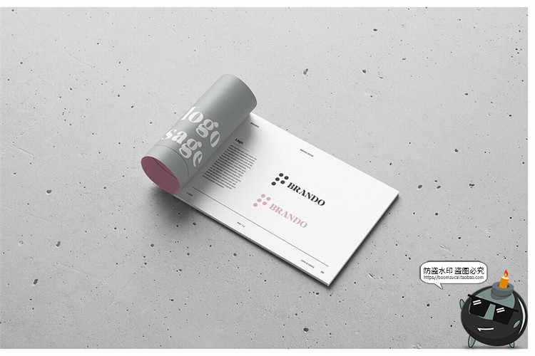 图片[21]-画册杂志书籍手册样机场景模拟效果mockup智能贴图PSD模版PS素材-设计猿