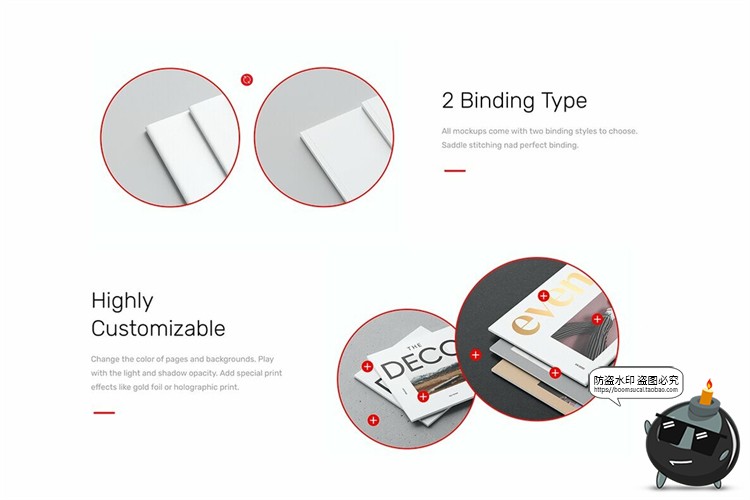 图片[27]-画册杂志书籍手册样机场景模拟效果mockup智能贴图PSD模版PS素材-设计猿