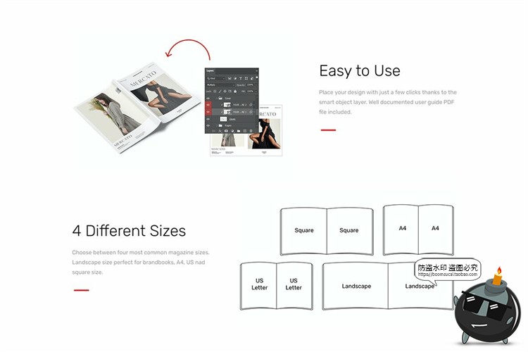 图片[28]-画册杂志书籍手册样机场景模拟效果mockup智能贴图PSD模版PS素材-设计猿