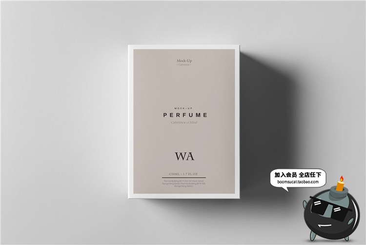 图片[11]-奢侈品珠宝首饰品牌包装纸盒子VI提案智能贴图样机PSD模板PS素材-设计猿