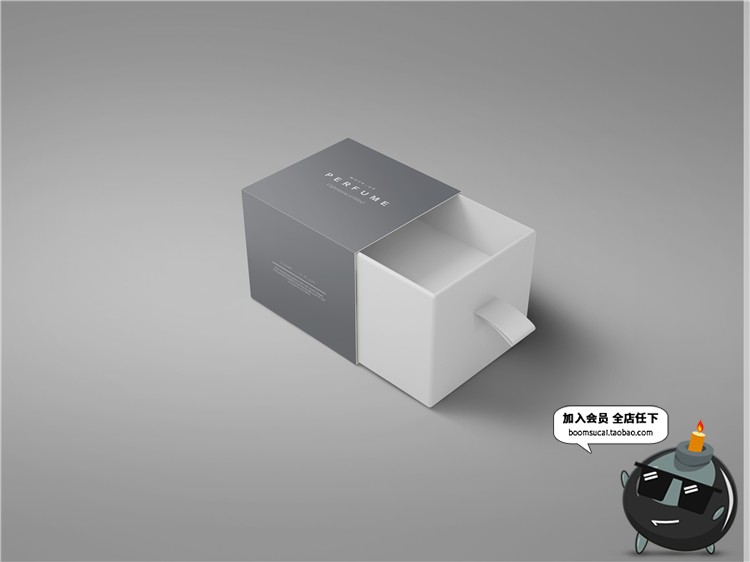 图片[18]-奢侈品珠宝首饰品牌包装纸盒子VI提案智能贴图样机PSD模板PS素材-设计猿