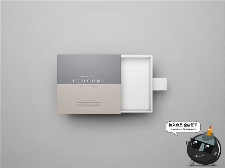 图片[19]-奢侈品珠宝首饰品牌包装纸盒子VI提案智能贴图样机PSD模板PS素材-设计猿