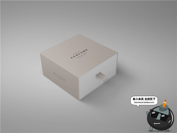 图片[22]-奢侈品珠宝首饰品牌包装纸盒子VI提案智能贴图样机PSD模板PS素材-设计猿