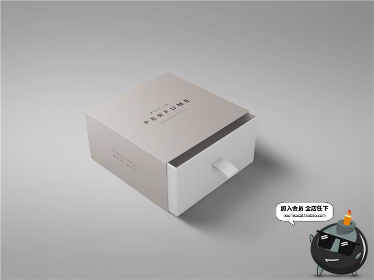 图片[23]-奢侈品珠宝首饰品牌包装纸盒子VI提案智能贴图样机PSD模板PS素材-设计猿