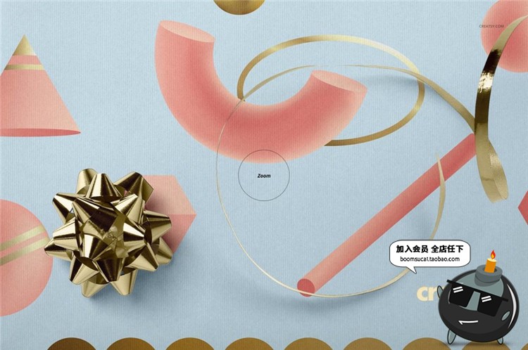 图片[10]-礼品袋手提袋包装纸袋外观展示Mockups文创袋样机PSD模板设计素材-设计猿