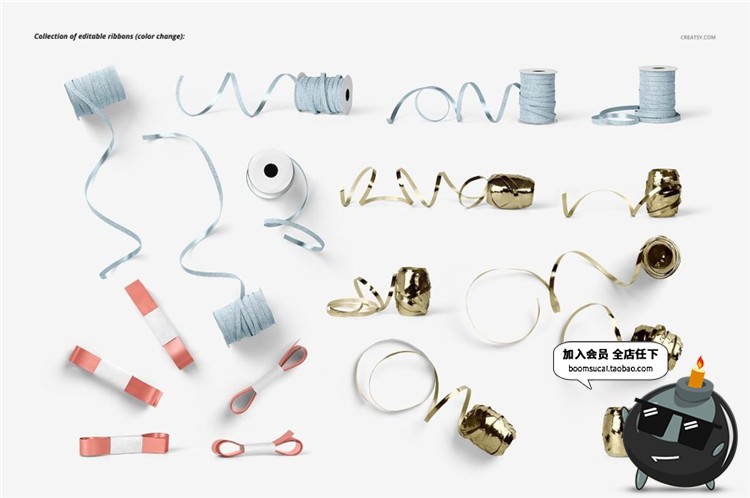 图片[18]-礼品袋手提袋包装纸袋外观展示Mockups文创袋样机PSD模板设计素材-设计猿