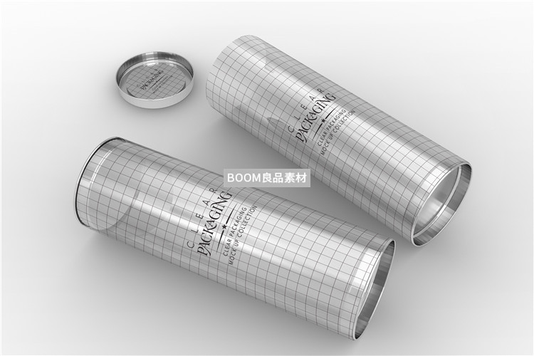 图片[9]-透明容器奶茶包装瓶包装盒圆筒包装袋塑料桶展示样机模板PSD素材-设计猿