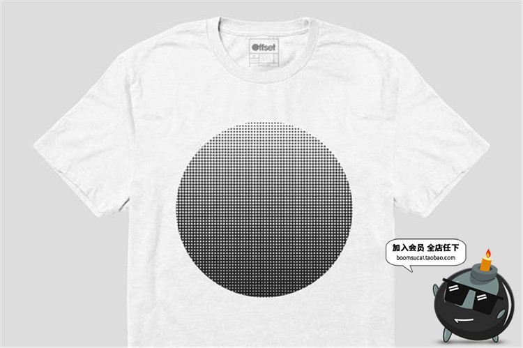 半调黑白网格抽象复古线条网格点阵纹理PNG免抠AI矢量设计PS素材-设计猿