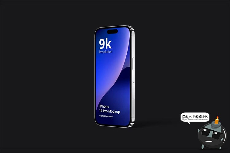 图片[10]-苹果iphone14Pro手机模型屏幕贴图作品UI展示样机PSD模板PS素材-设计猿