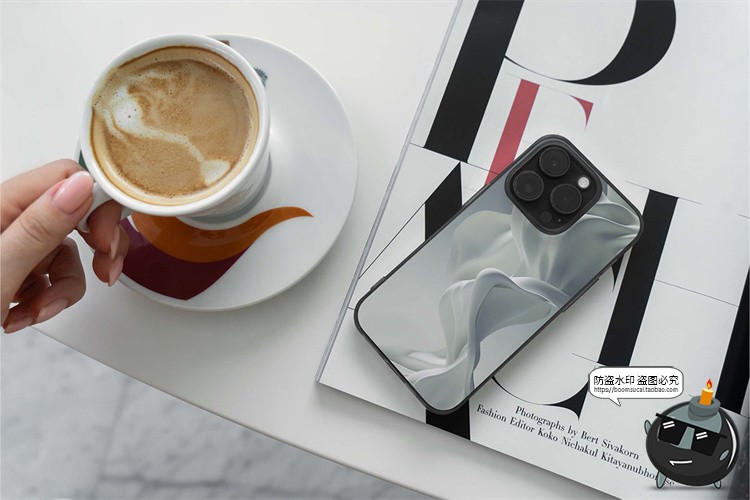 图片[5]-苹果iPhone14Pro透明手机壳保护壳外壳图案贴图场景PSD样机PS素材-设计猿