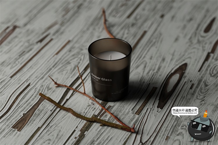 图片[9]-琥珀蜡烛香薰精油香氛文创礼品包装样机效果图展示PSD模板PS素材-设计猿