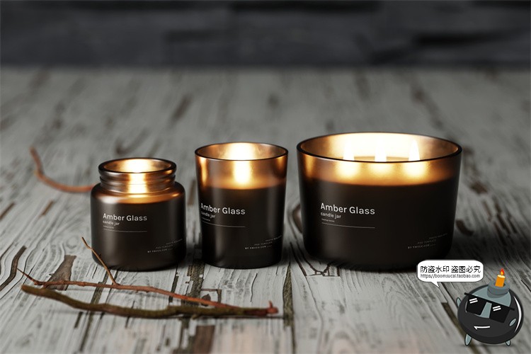 图片[20]-琥珀蜡烛香薰精油香氛文创礼品包装样机效果图展示PSD模板PS素材-设计猿