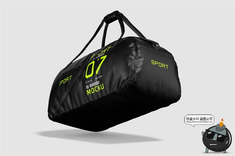 图片[10]-健身房体育运动品牌哑铃VI提案作品海报展示贴图样机PSD模板素材-设计猿