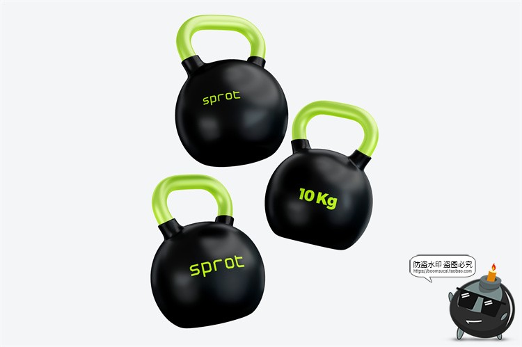 图片[16]-健身房体育运动品牌哑铃VI提案作品海报展示贴图样机PSD模板素材-设计猿