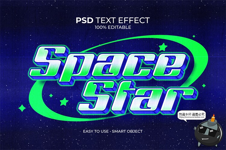 图片[8]-潮流俏皮Y2K酸性3D立体文字字体特效logo标题大字PSD模板样机素材-设计猿