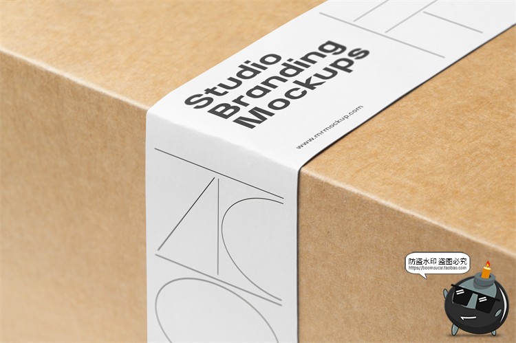 图片[6]-创意品牌vi应用名片拎袋文具文创周边作品贴图样机PSD模板PS素材-设计猿