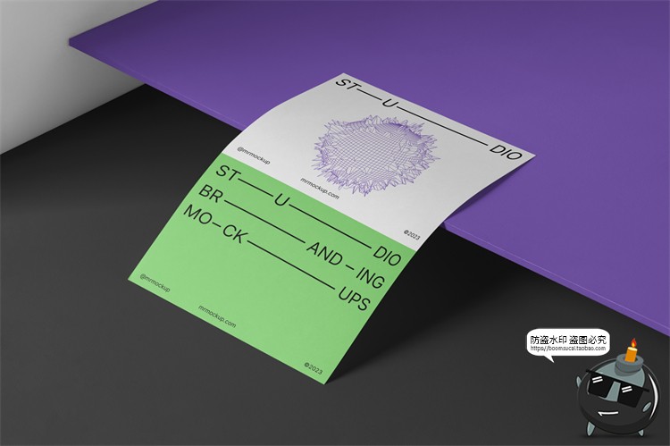 图片[13]-创意品牌vi应用名片拎袋文具文创周边作品贴图样机PSD模板PS素材-设计猿