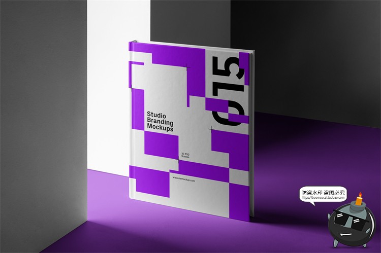 图片[16]-创意品牌vi应用名片拎袋文具文创周边作品贴图样机PSD模板PS素材-设计猿