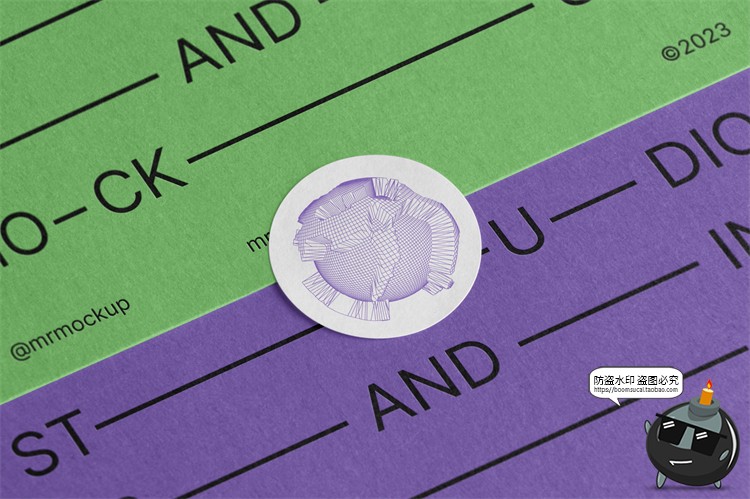 图片[20]-创意品牌vi应用名片拎袋文具文创周边作品贴图样机PSD模板PS素材-设计猿