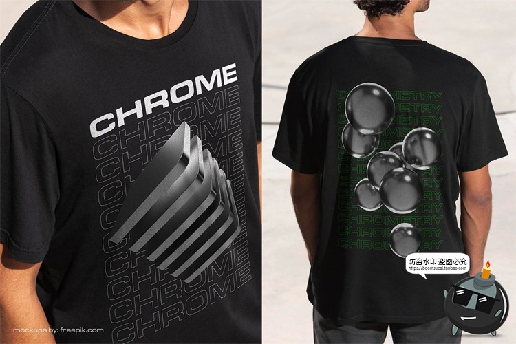 潮流未来科幻赛博朋克3D立体金属几何主视觉图形PNG免抠图片素材-设计猿