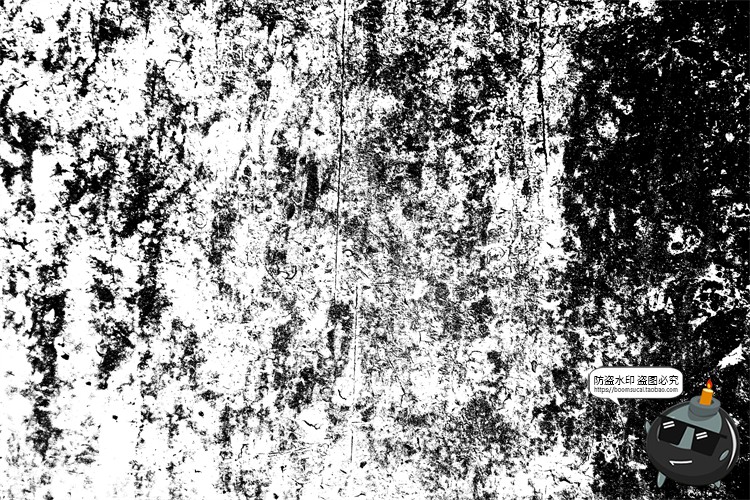 图片[8]-做旧纹理黑白半色调脏乱垃圾污垢粗糙裂表面痕纹背景JPG图片素材-设计猿