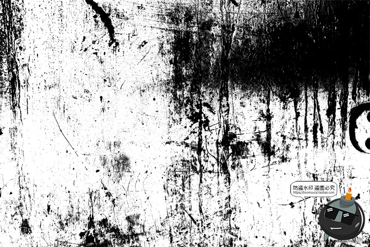 图片[10]-做旧纹理黑白半色调脏乱垃圾污垢粗糙裂表面痕纹背景JPG图片素材-设计猿