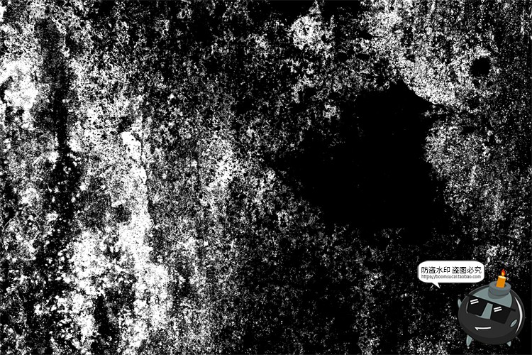图片[18]-做旧纹理黑白半色调脏乱垃圾污垢粗糙裂表面痕纹背景JPG图片素材-设计猿