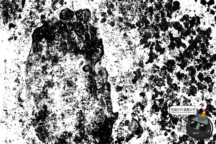 图片[24]-做旧纹理黑白半色调脏乱垃圾污垢粗糙裂表面痕纹背景JPG图片素材-设计猿