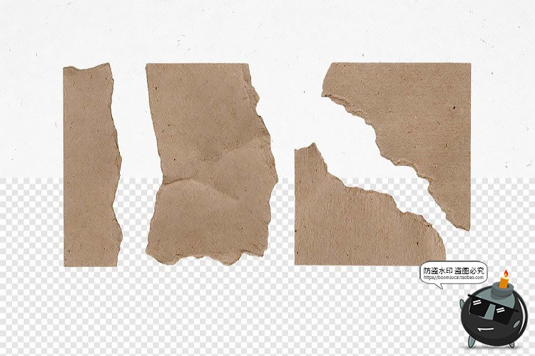 复古老旧撕裂牛皮纸撕纸纹理创意海报底纹背景图片PNG免抠图素材-设计猿
