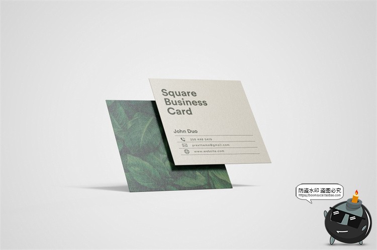 图片[7]-正方形艺术纸片名片卡片传单宣传广告贴图智能样机PSD模板PS素材-设计猿