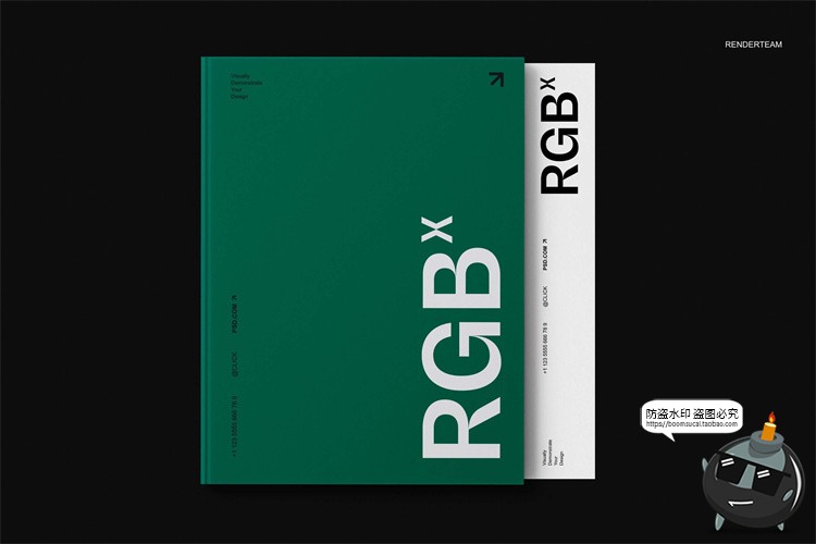 图片[11]-潮流物料LOGO标志办公文具档案袋文件夹名片信纸PSD模板样机素材-设计猿