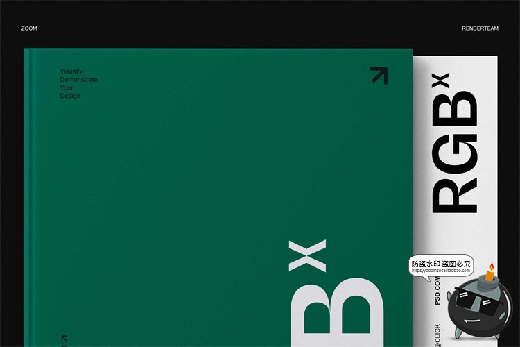 图片[12]-潮流物料LOGO标志办公文具档案袋文件夹名片信纸PSD模板样机素材-设计猿