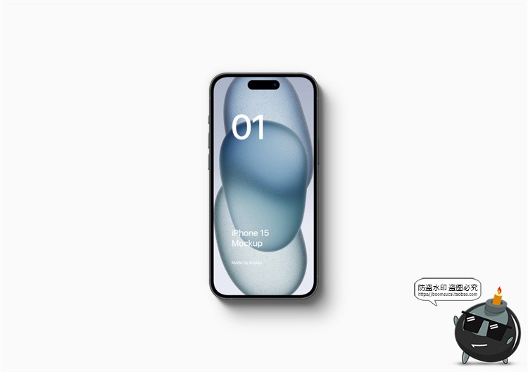 图片[5]-苹果iPhone 15手机样机广告App界面UI作品贴图展示PSD模板PS素材-设计猿