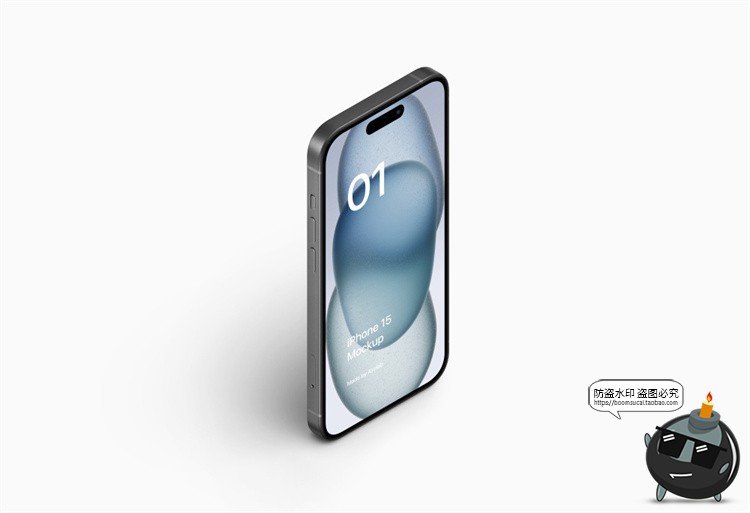 图片[8]-苹果iPhone 15手机样机广告App界面UI作品贴图展示PSD模板PS素材-设计猿