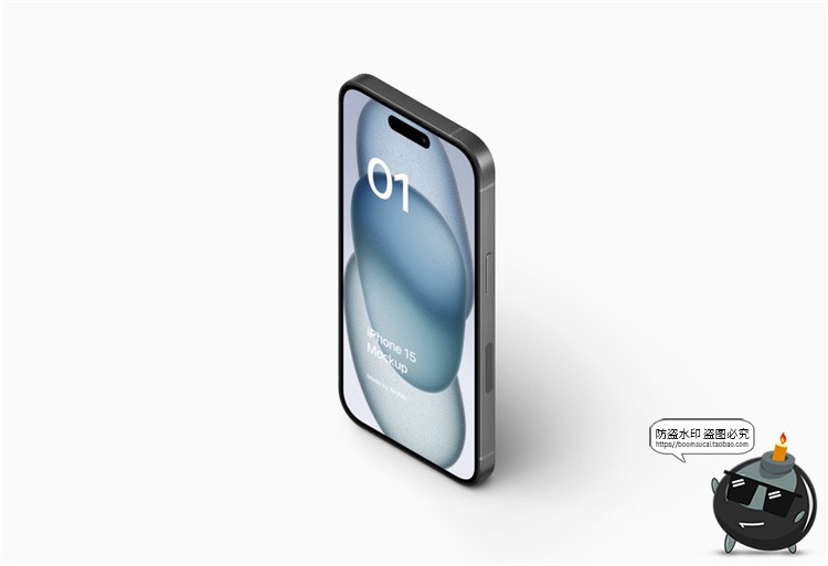 图片[10]-苹果iPhone 15手机样机广告App界面UI作品贴图展示PSD模板PS素材-设计猿