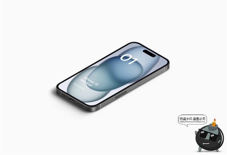 图片[13]-苹果iPhone 15手机样机广告App界面UI作品贴图展示PSD模板PS素材-设计猿