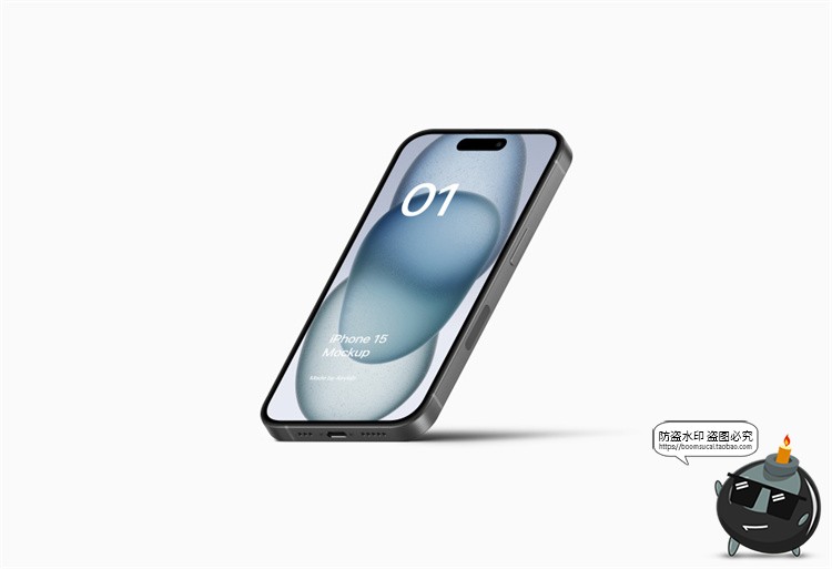 图片[14]-苹果iPhone 15手机样机广告App界面UI作品贴图展示PSD模板PS素材-设计猿